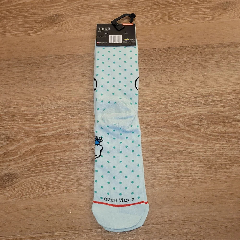 Odd Sox Men's Crew Socks Squidward Spongebob Mens Sizes 8 - 12 New